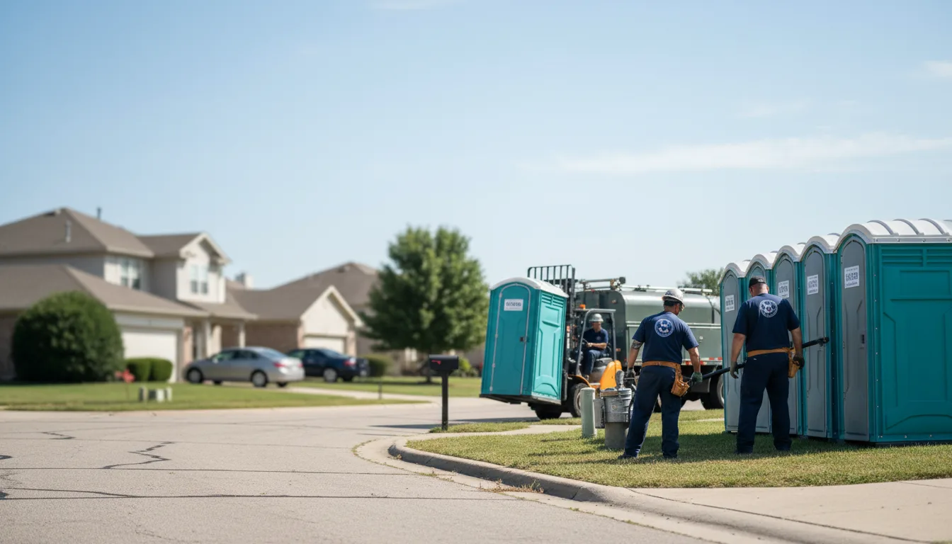 Porta Potty Rental in Wann, OK near me